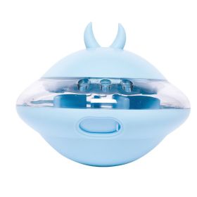 Aiwo Cross border Dog Toy Tumbler Puzzle Puzzle Toy UFO Spill Toy Multifunctional Dog Toy Manufacturer (colour: Blue)